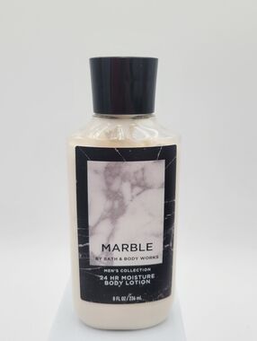 Bath & Body Works Marble Men's Body Lotion 8 FL oz READ